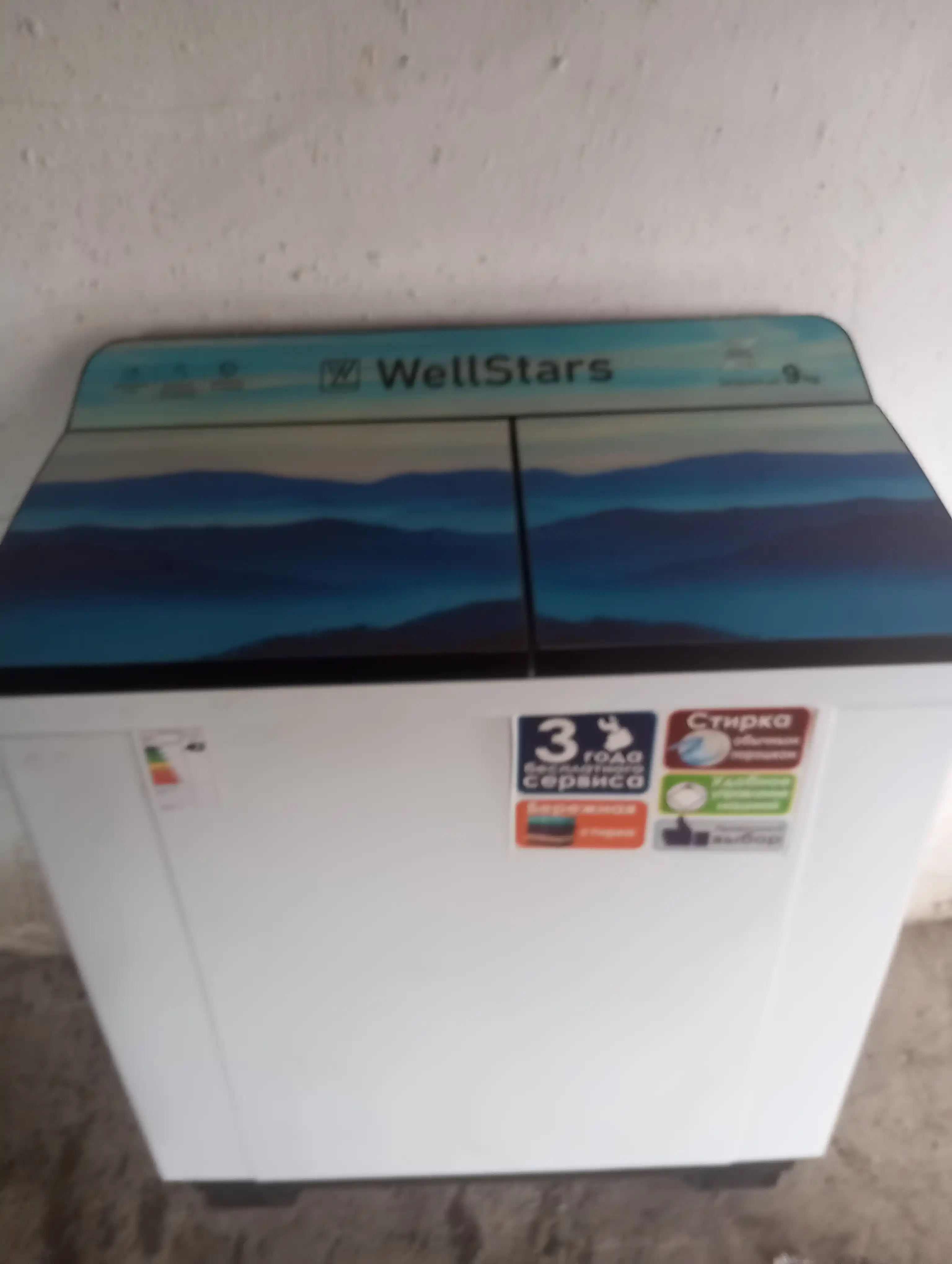 Yarim avtomatik kir yuvish mashinasi "WellStars", 9 kg