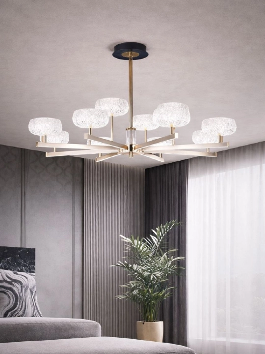 Люстра Led, для любых комнат,очень идеально подходит на любых интерьеров - 