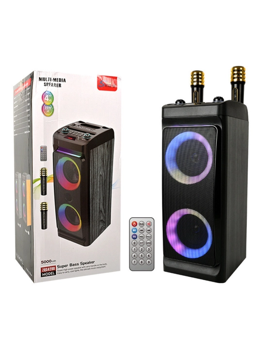 Katta simsiz kalonka Sing-e ZQS, kuchli bass, bluetooth, mikrofonli, karaoke, bayram uchun