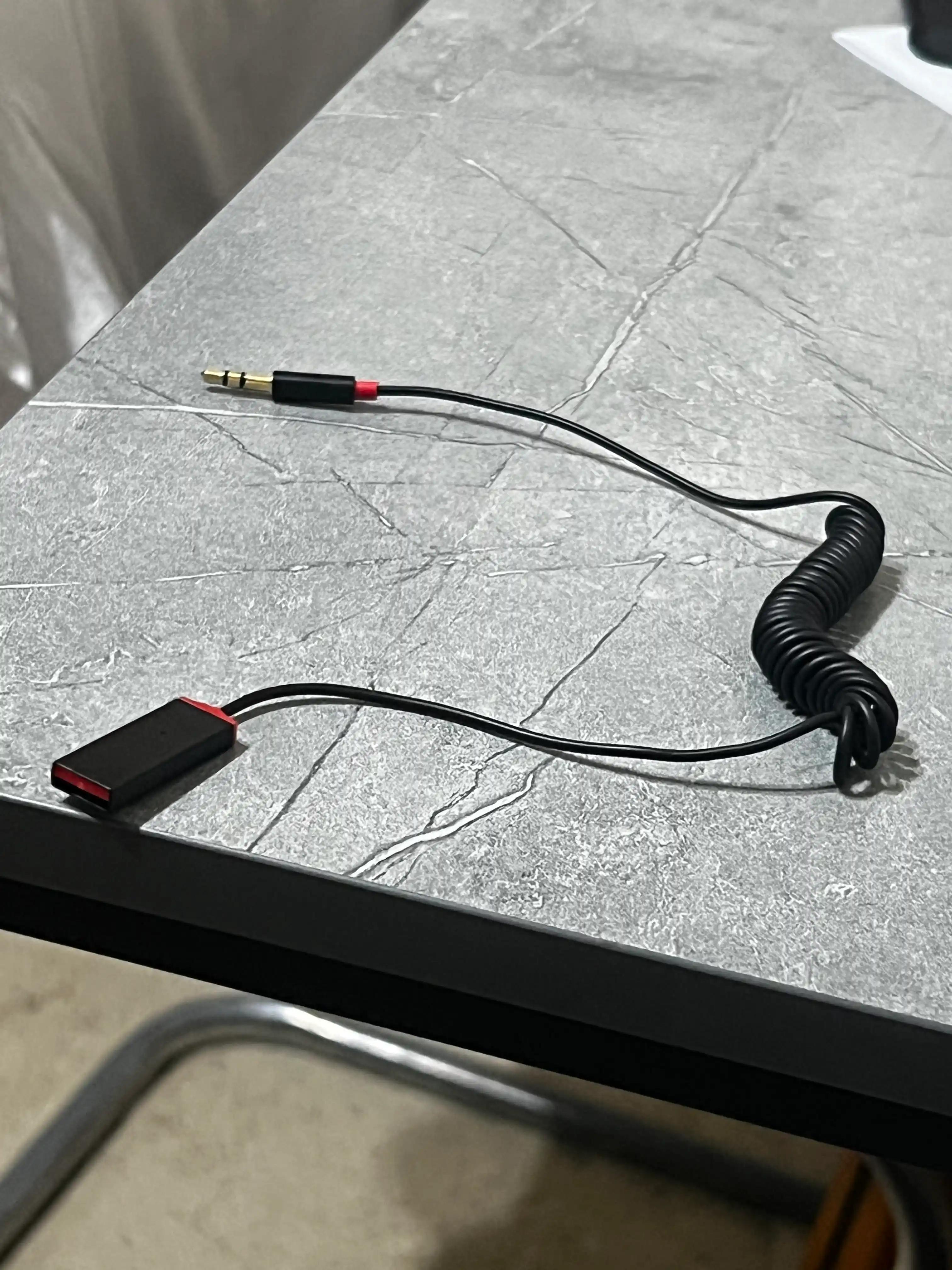 Bluetooth AUX/USB-адаптер для автомобиля, аудиоприёмник 3,5 мм