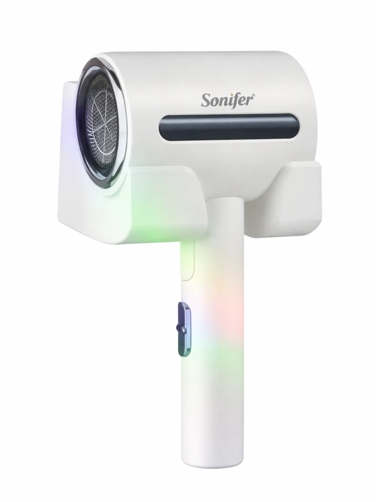 Фен для волос настенный Sonifer SF-9704, 2000W, белый, с насадкой