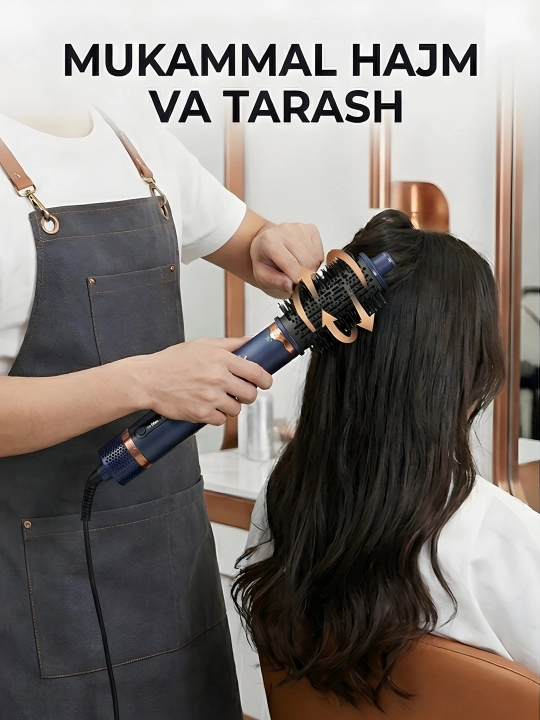 Ko'p funksiyali styler VGR V-474, 4 ta 1, soch turmagi uchun