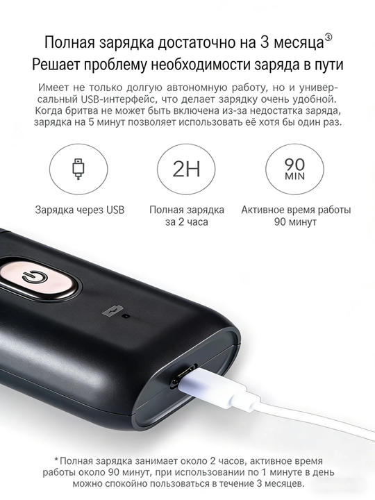 Elektr portativ mini ustara, trimmer, soqol olish mashinasi, mini shaver