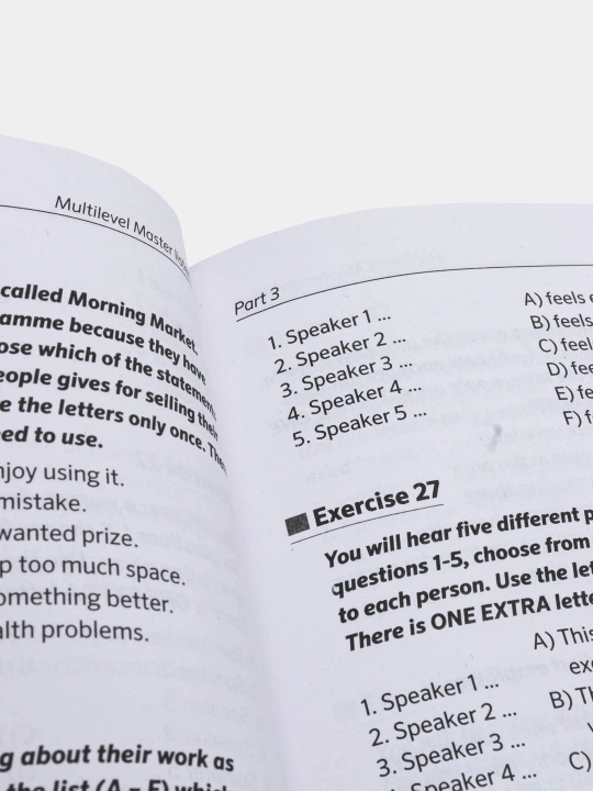 Multilevel Master книга английского подготовка к Multilevel Reading Speaking