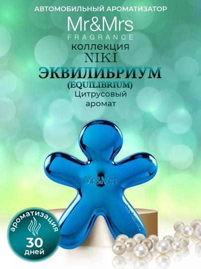 Ароматизатор Mr&Mrs Fragrance Niki, Cesare Spray, Card, Andy Frida, Michelin, Rasasi Hums — BBSHP-SHOP9-БИРЮЗ