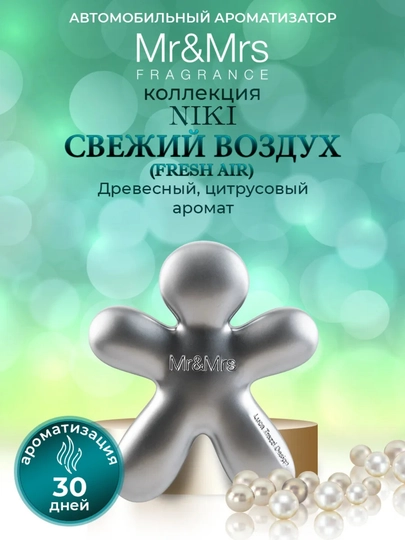 Ароматизатор Mr&Mrs Fragrance Niki, Cesare Spray, Card, Andy Frida, Michelin, Rasasi Hums — BBSHP-SHOP9-БРОНЗ