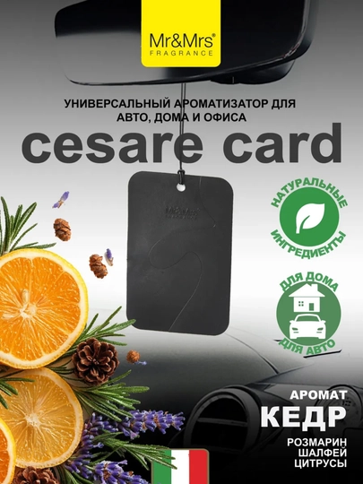 Ароматизатор Mr&Mrs Fragrance Niki, Cesare Spray, Card, Andy Frida, Michelin, Rasasi Hums — BBSHP-SHOP9-ЛАЙМ