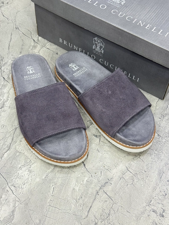 Brunello Cucinelli erkaklar shippaklari, yengil va qulay