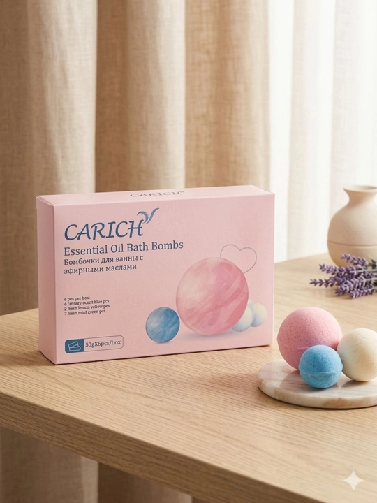 Carich Бомбочки для ванны с эфирными маслами - 