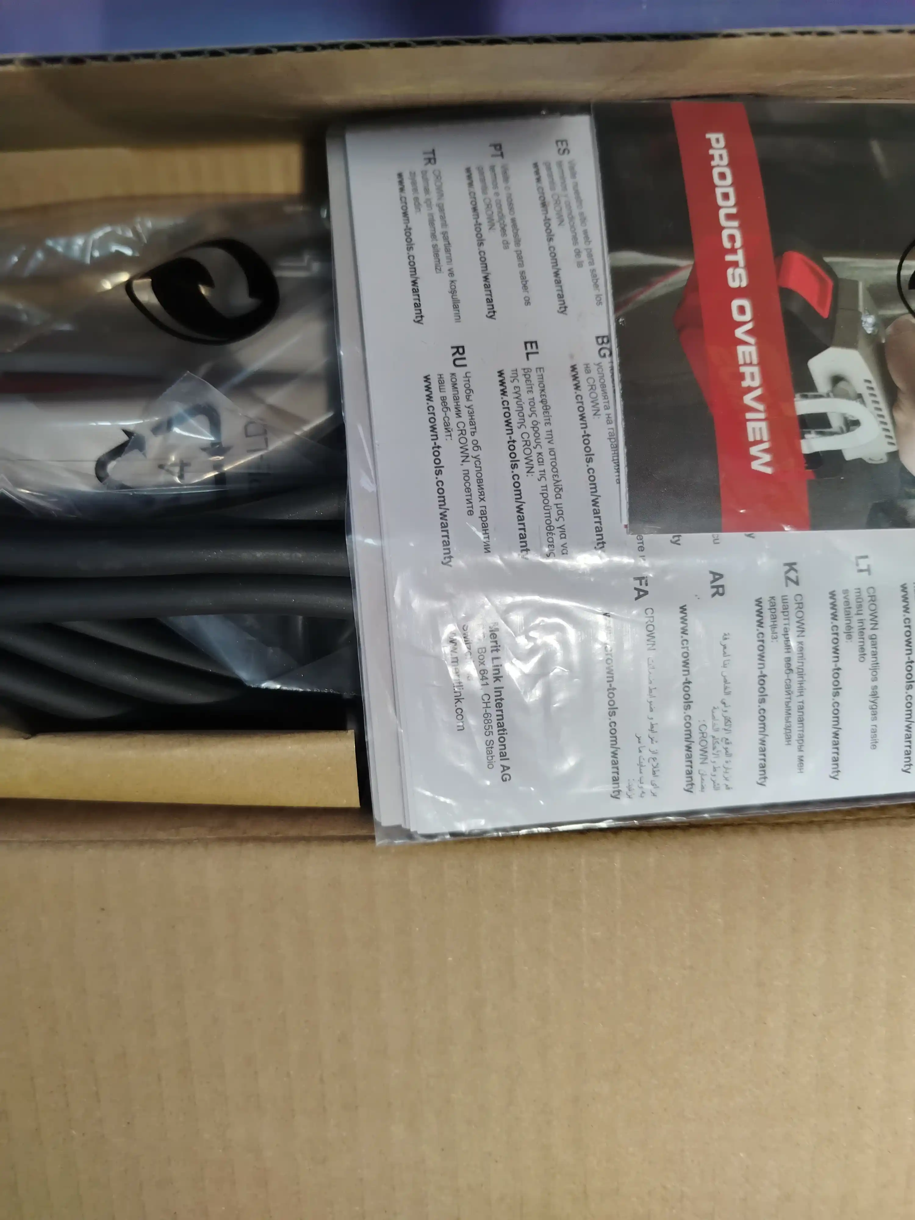 Болгарка CROWN CT13034, 1300W, 180 мм