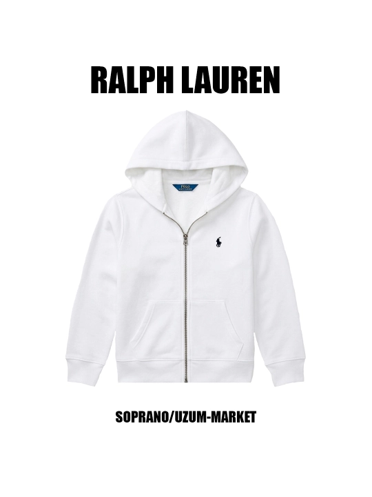Мужская, женская толстовка худи Ralph Lauren, с капюшоном и молнией, зип, куртка, S-3XL - 