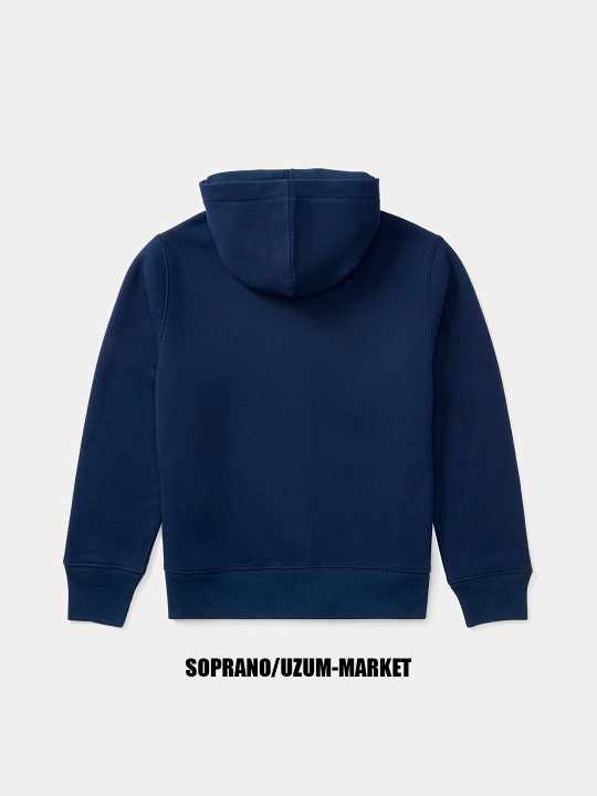 Erkaklar va ayollar uchun Ralph Lauren, kapyushonli va molniyali xudi, zip, kurtka, S–3XL