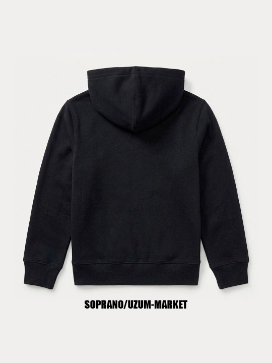 Erkaklar va ayollar uchun Ralph Lauren, kapyushonli va molniyali xudi, zip, kurtka, S–3XL