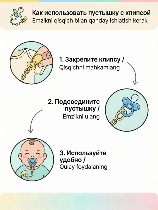 Соска-пустышка для младенцев (соска) для детей 0-6 месяцев