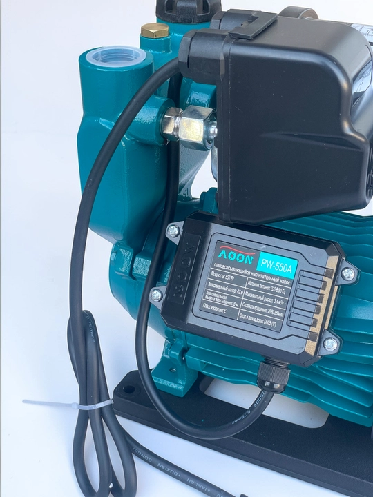 MOON PW-550A, Aqlli Avtomatik Suv Nasosi – 550W, 42m bosim, 3.4 m³/soat, Uy va Bog‘ uchun