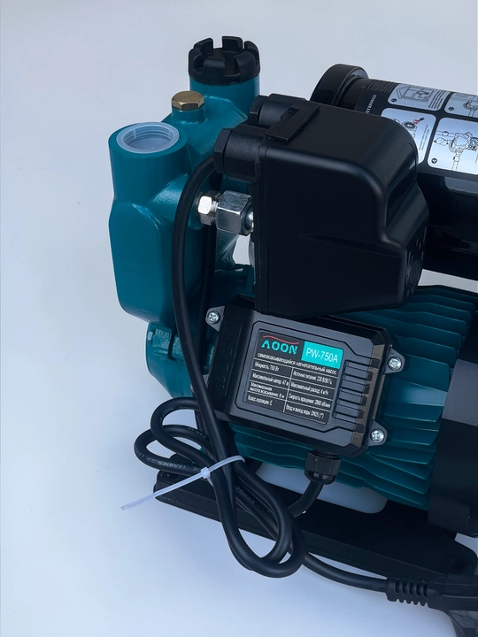 MOON PW-750A, 750W, умный автоматический водяной насос-напор, 47 м, 4 м³/ч, для дома и сада