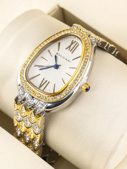 Женские наручные часы BVLGARI Serpenti Style — MICRO1-BVLGARI75-БРОНЗ