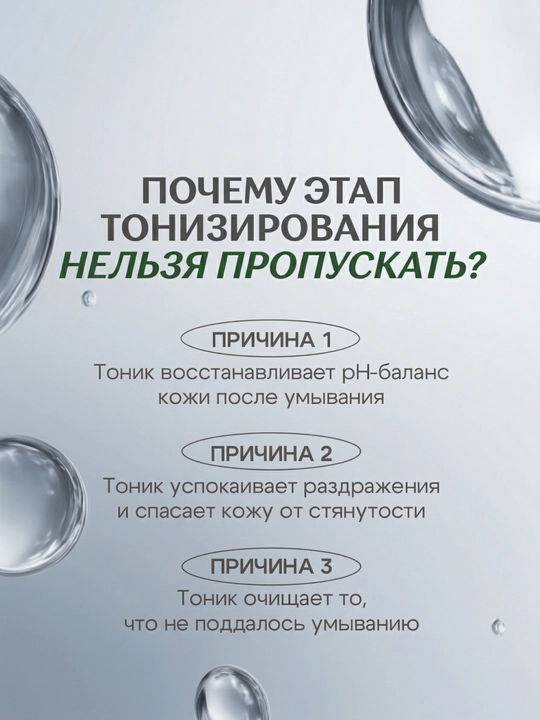Тонер для кожи лица ZODIAC, AHA, гликолевая кислота, алоэ вера, тоник против прыщей 120 мл