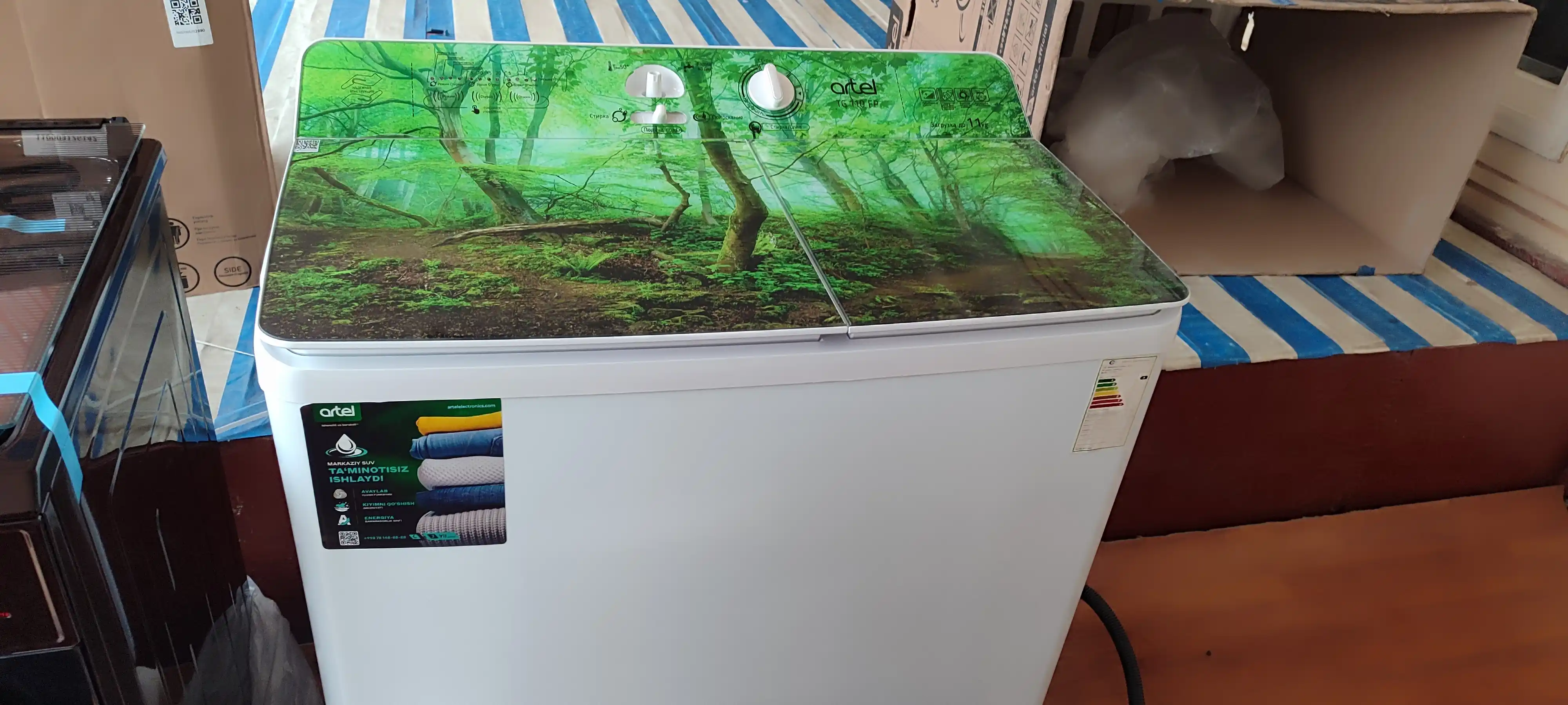Kir yuvish mashinasi yarim avtomatik Artel ART-TG110FP, 11 kg