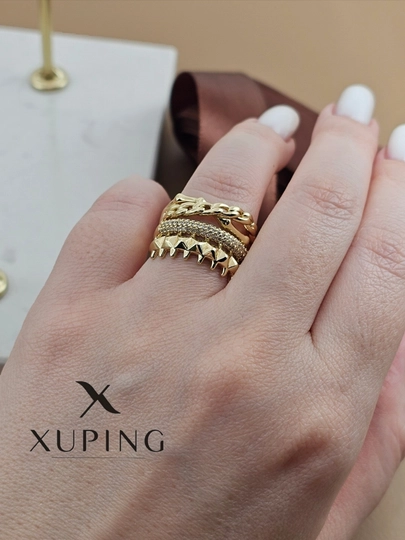 Кольца для девочек и женщин, Xuping — 1001PRT-XUPINGRING2-БЕЖЕВ-20