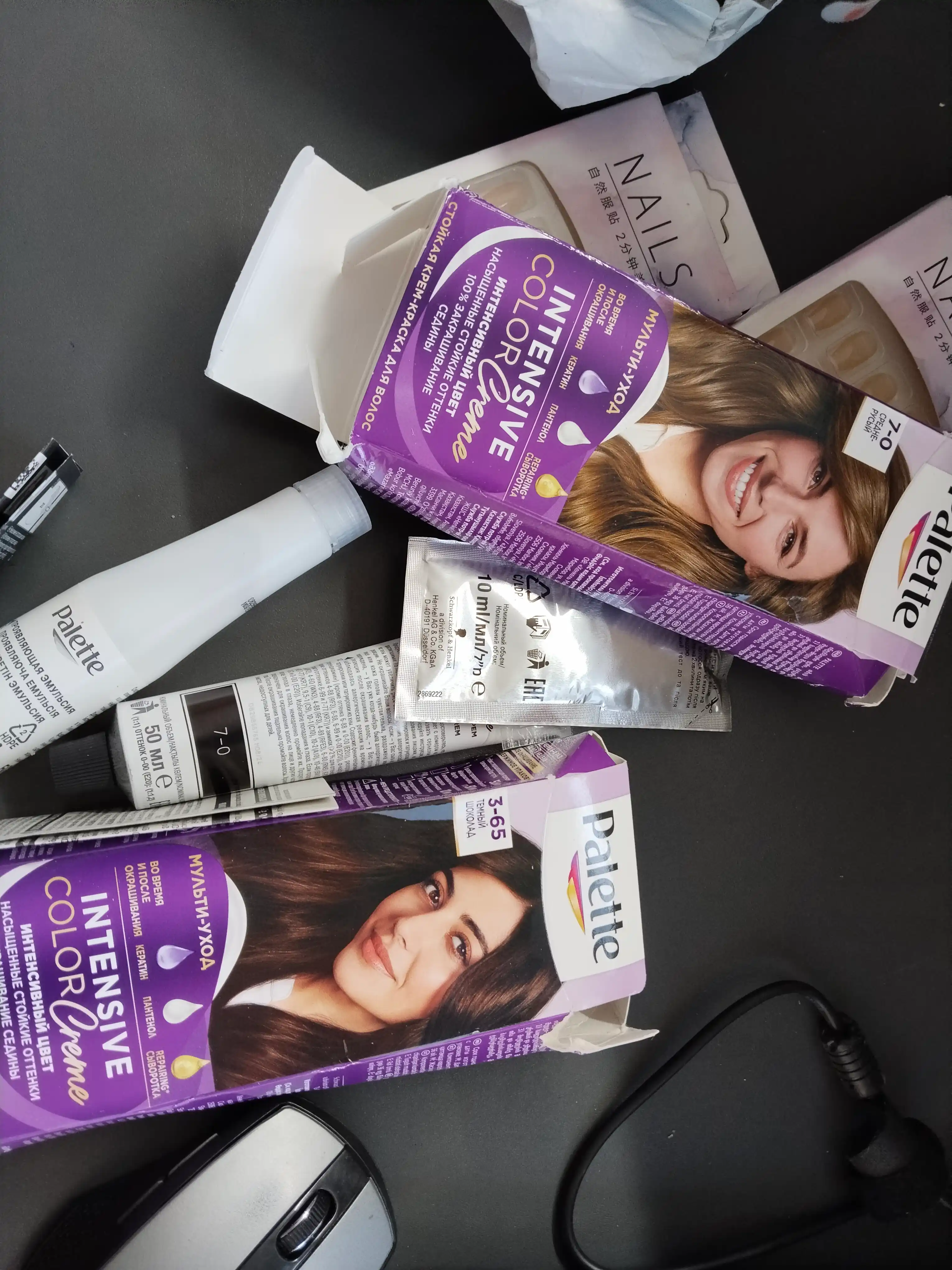 Крем краска Palette Intensive Color Creme W2, 3-65, Темный шоколад