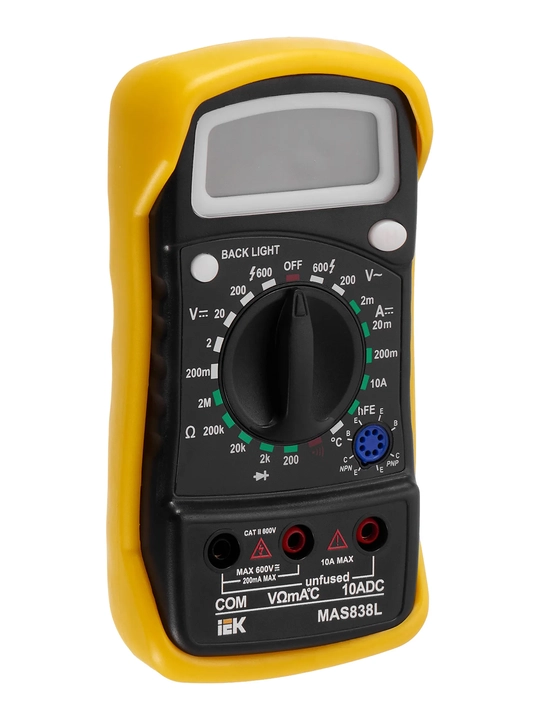 Multimetr raqamli Master MAS830L IEK