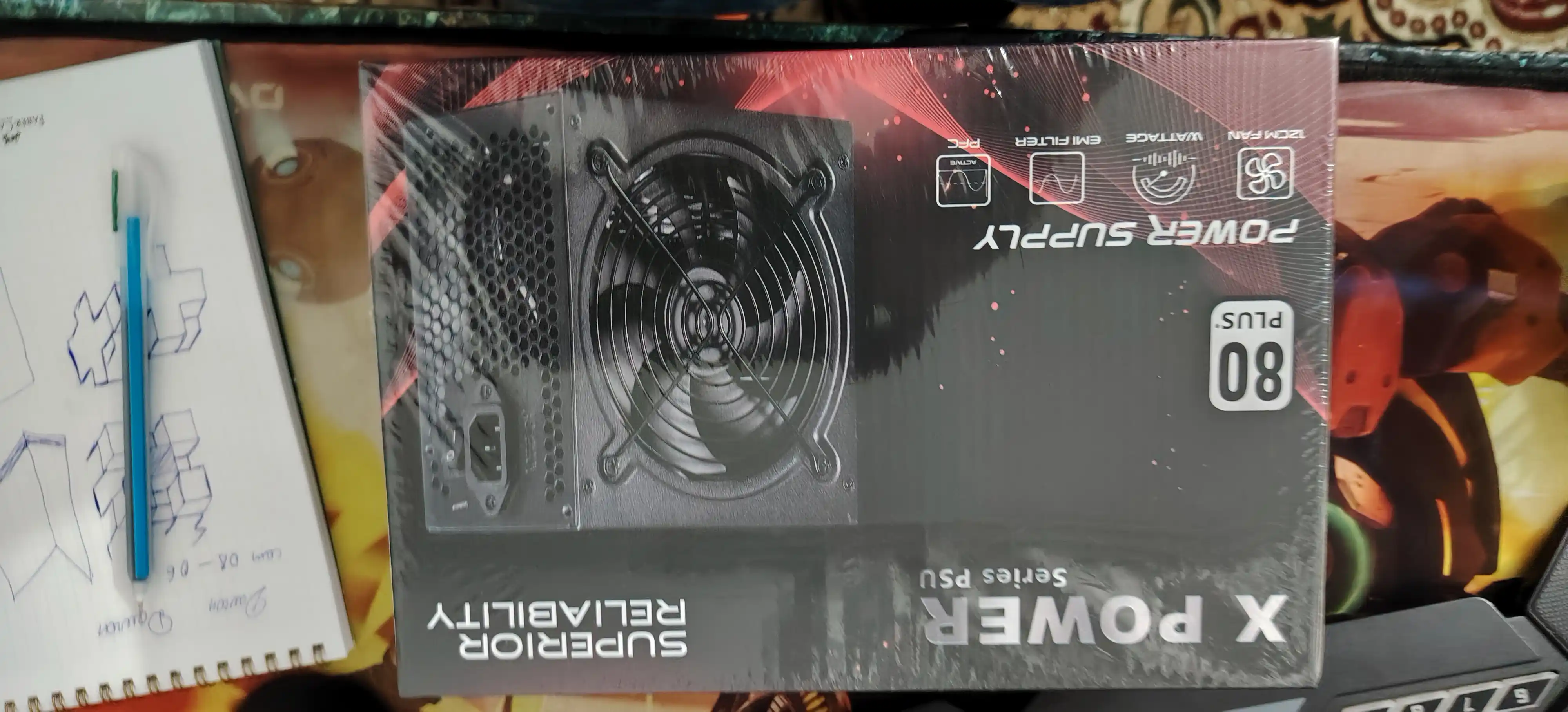 Блок питания X Power ATX 80 PLUS, с защитой от перенапряжения