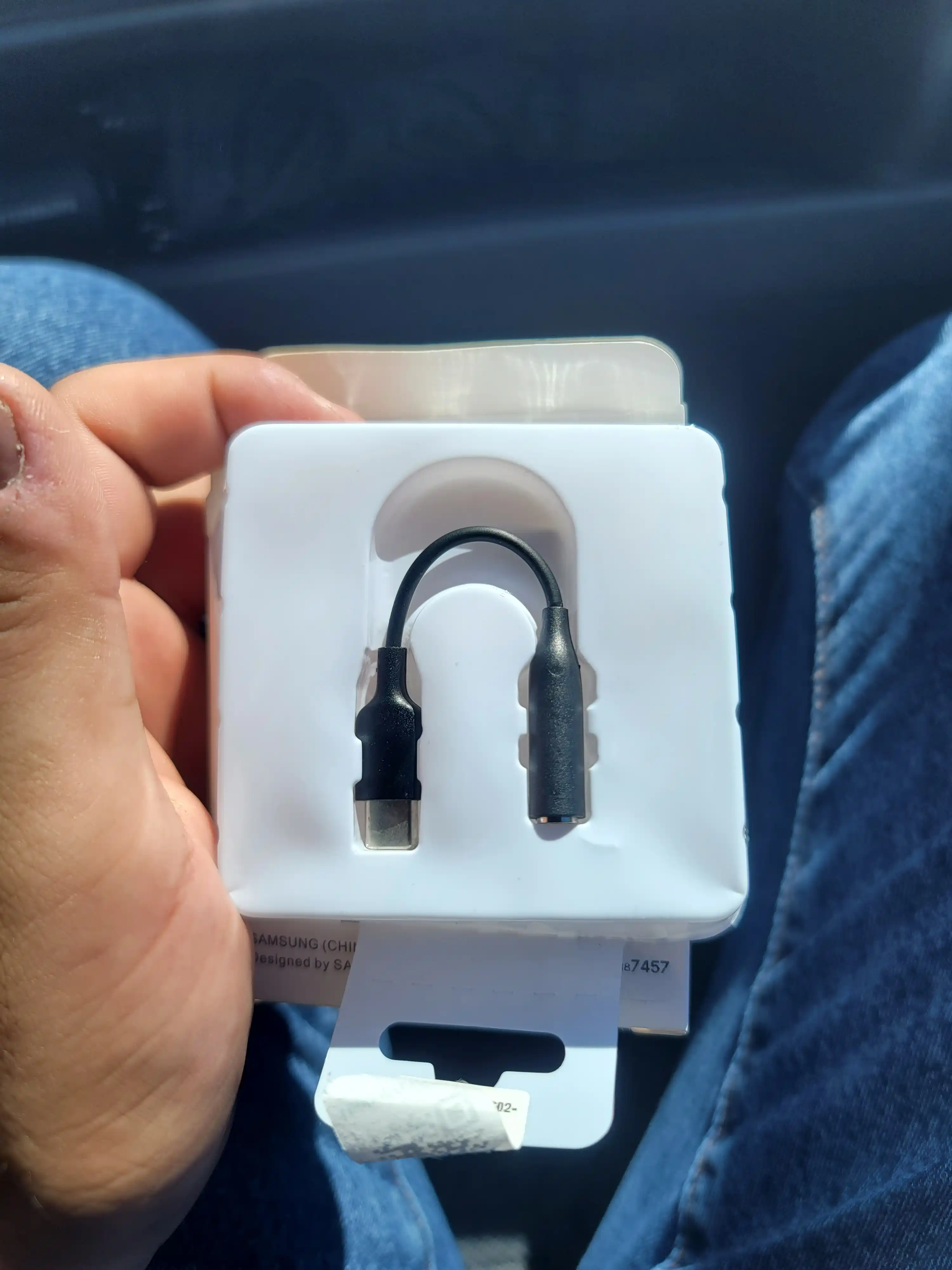 Perexodnik Samsung USB - Type-C, audio-ulagich jack 3.5, AUX va quloqchinlar uchun