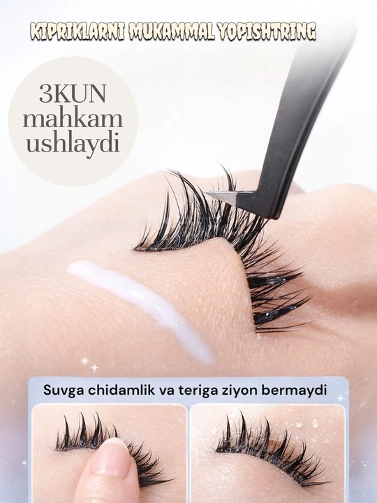 Professional kipriklarni yopishtiruvchi yelim HANJUMEI, 5 ml