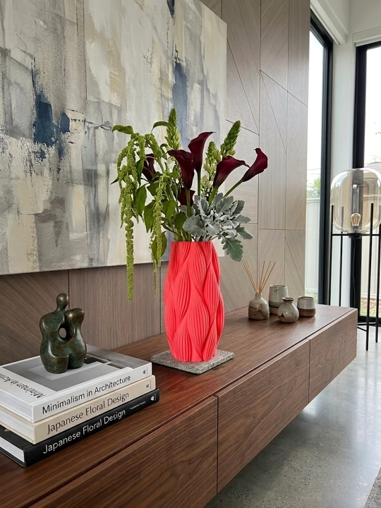 Ваза «Кокон» Rayelle home, из 3D пластика