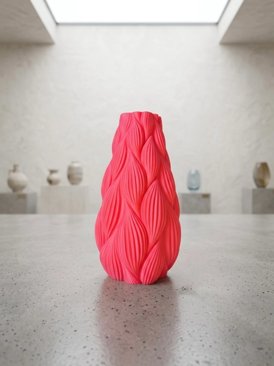 Ваза «Кокон» Rayelle home, из 3D пластика