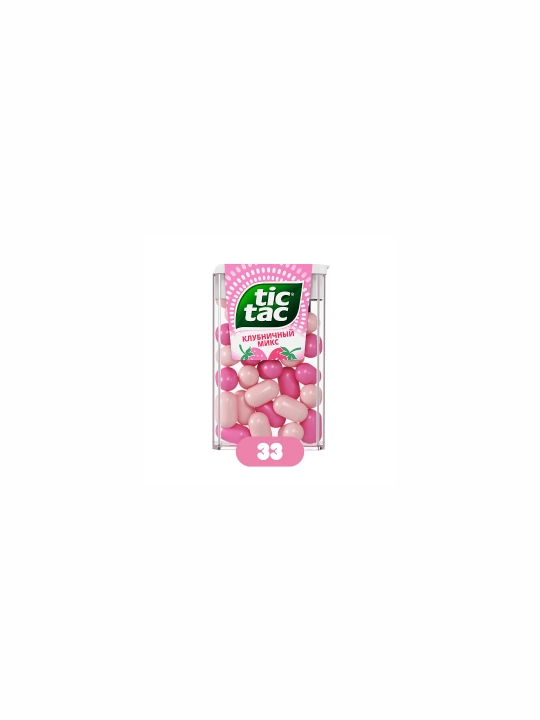 Драже Tic Tac, Клубника, 16 г - 
