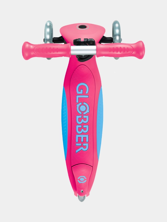 Uch g'ildirakli samokat Globber Primo Foldable Plus Lights