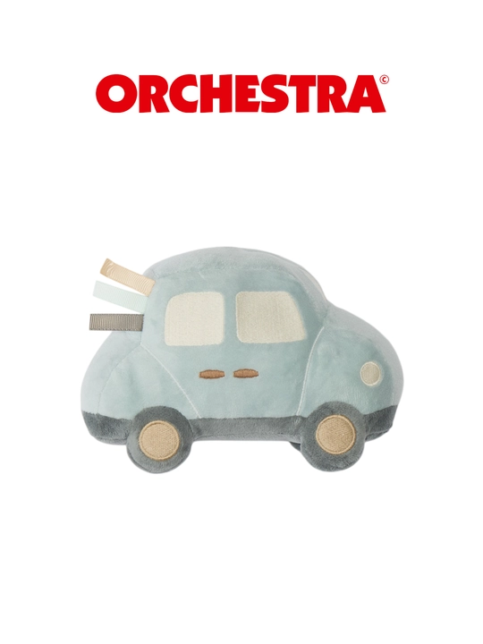 Bolalar yumshoq o‘yinchog‘i — Orchestra mashina, plyush, chaqaloqlar uchun - 