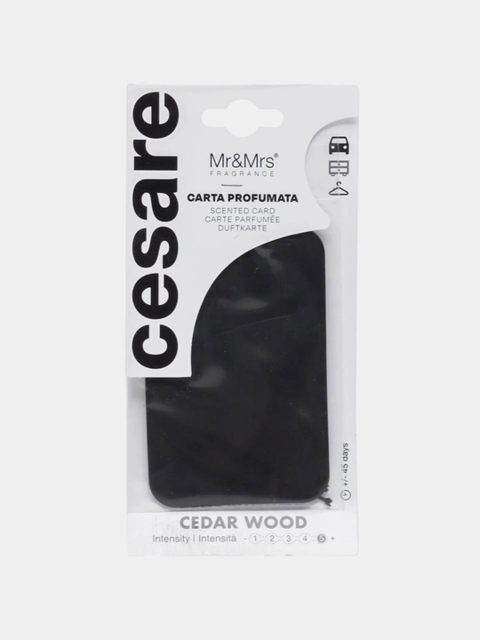 MR & MRS FRAGRANCE CESARE CARD avtomobili uchun aromatik kartochka