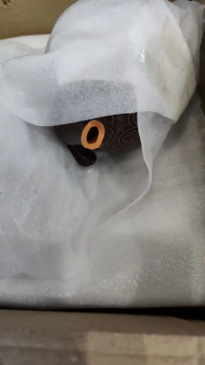 Чайный сервиз Сердце Востока – Риштанская керамика набор посуды 9 предметов ручной работы