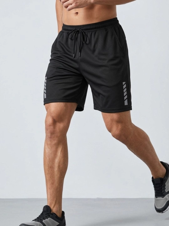 Mashg‘ulotlar va yugurish uchun erkaklar shortiklari fitnes va zal kundalik nafas oladigan