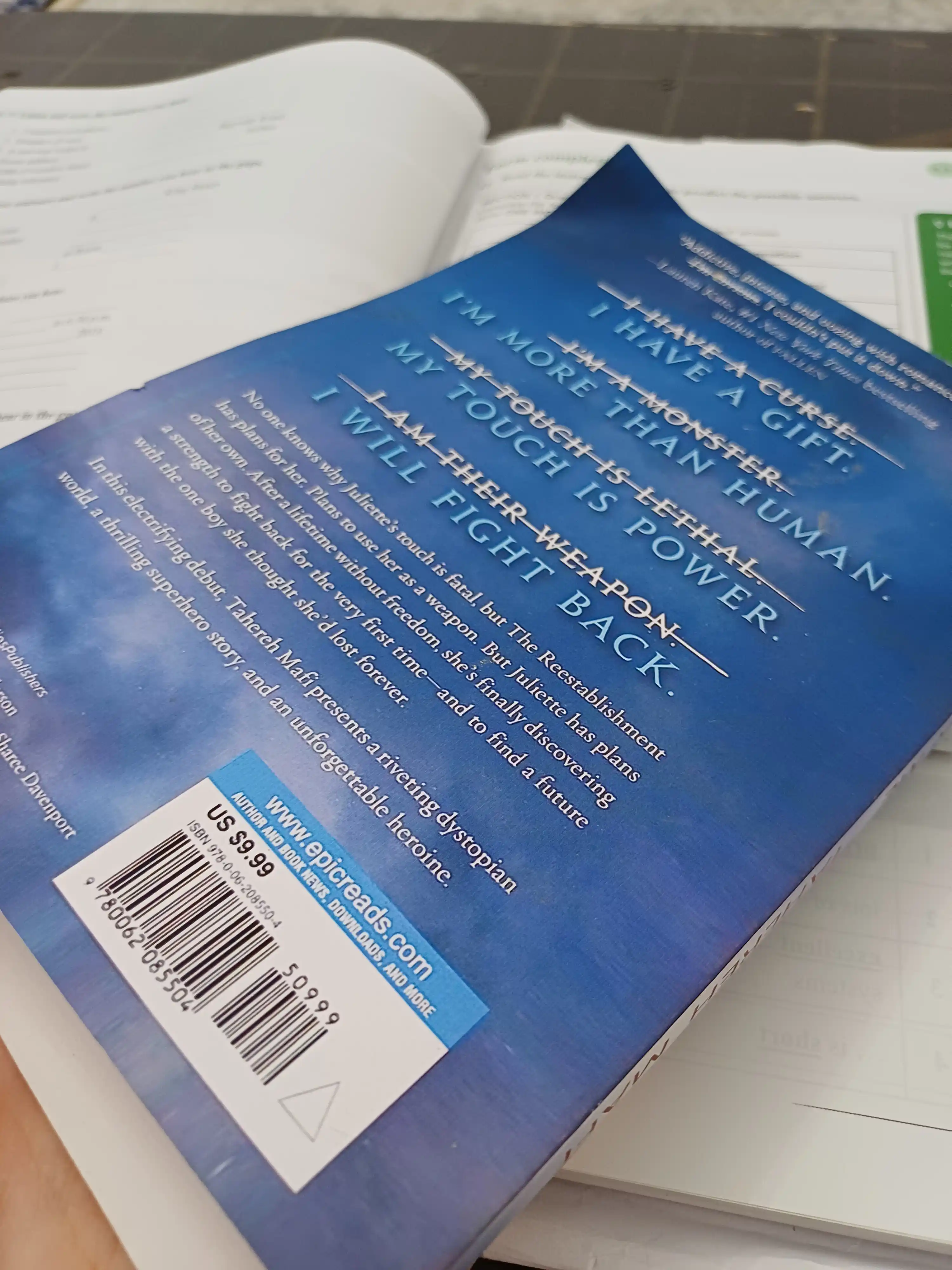 Shatter Me, Unravel Me, Defy Me, Imagine Me, Believe Me, Restore, Ignite Me. Tahereh Mafi