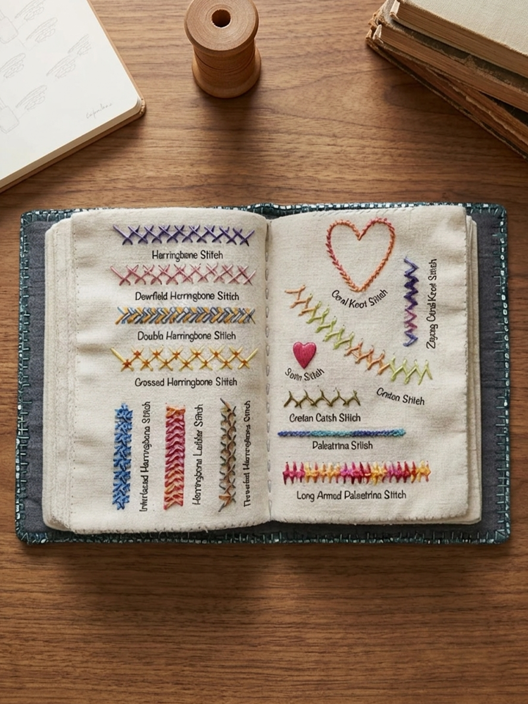 DIY kashtachilik va tikuv texnikalari bo‘yicha qo‘llanma kitob (B uslub) - 