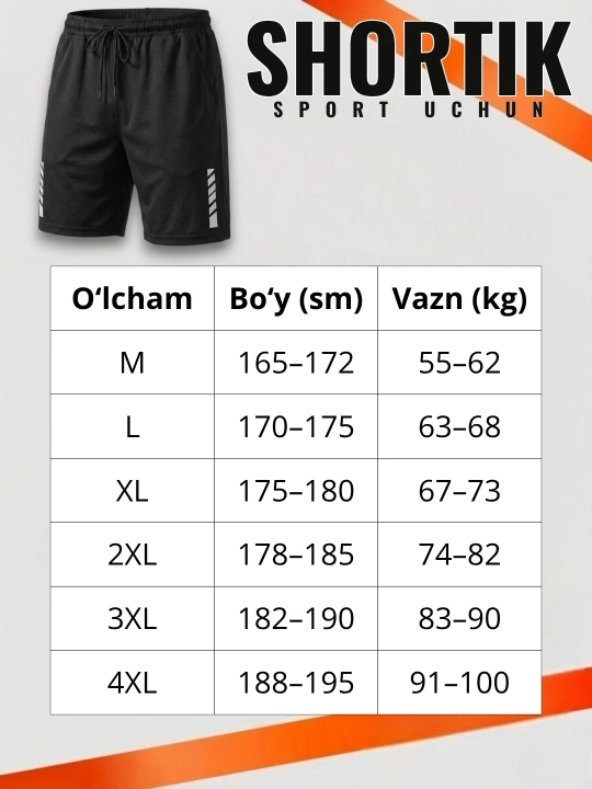 Mashg‘ulotlar va yugurish uchun erkaklar shortiklari fitnes va zal kundalik nafas oladigan