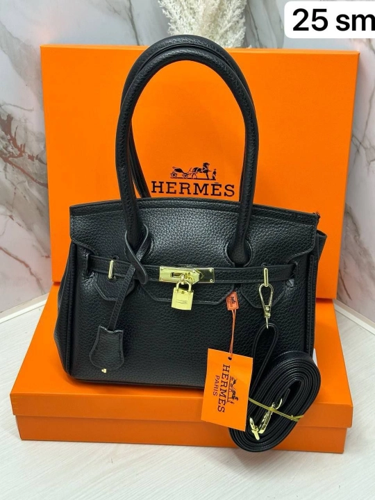 Ayollar uchun sumka Hermes uslubida, har kunlik foydalanish uchun mos