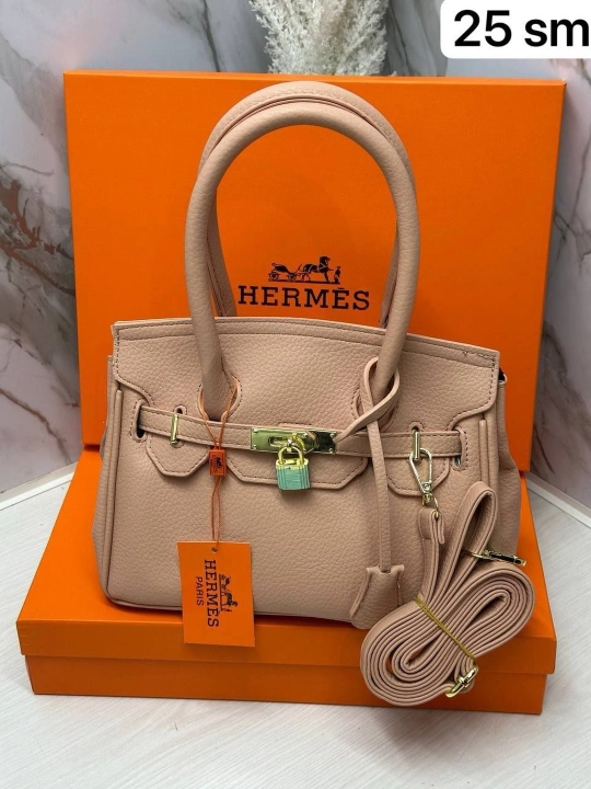 Ayollar uchun sumka Hermes uslubida, har kunlik foydalanish uchun mos