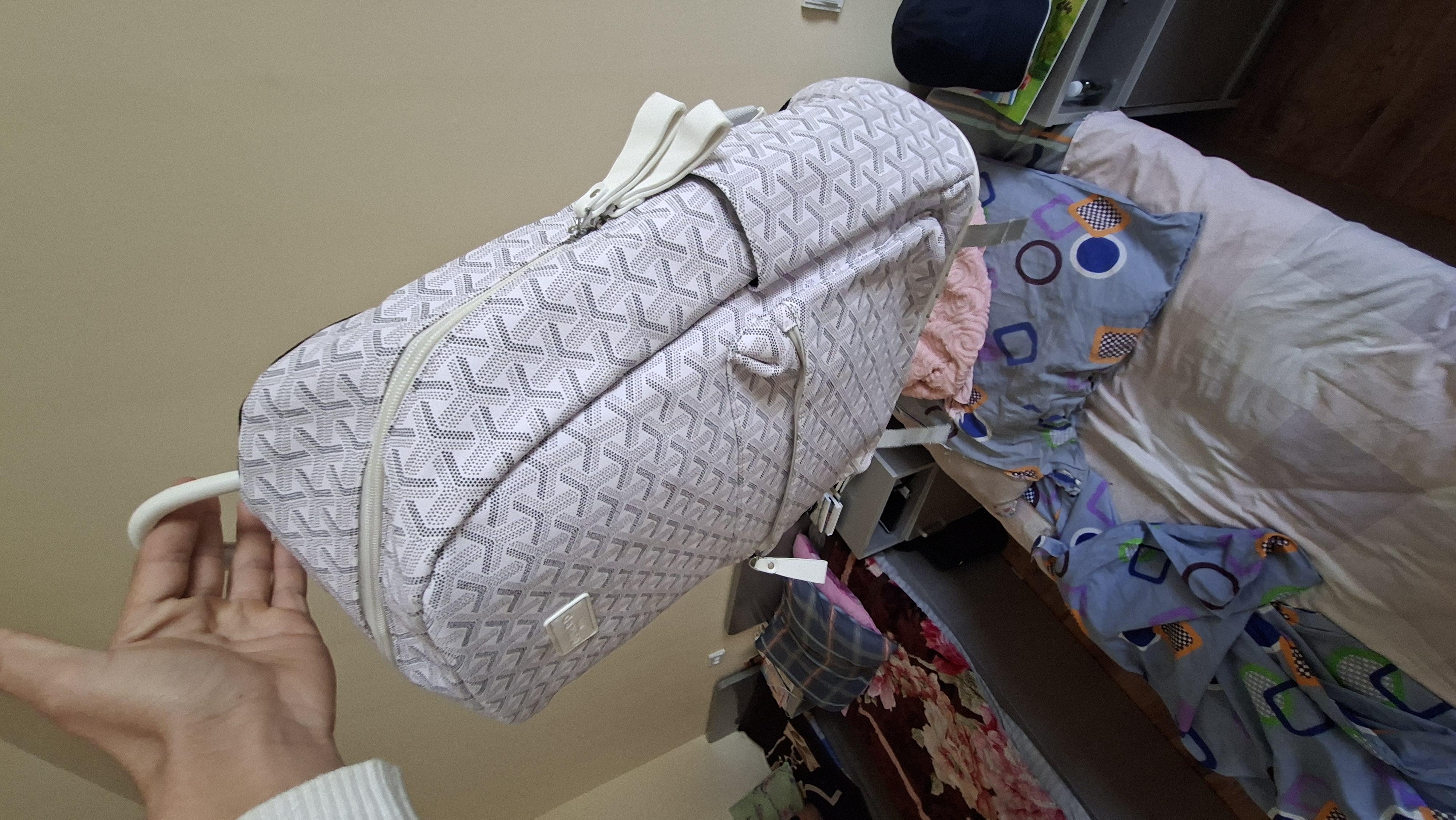 Городской рюкзак с узором Goyard