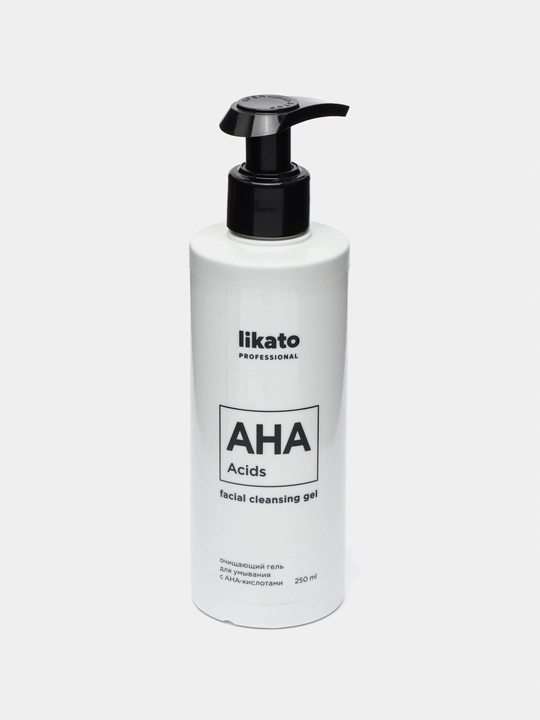 Очищающий гель для умывания с АНА-кислотами LIKATO professional, 250 мл, STD - 
