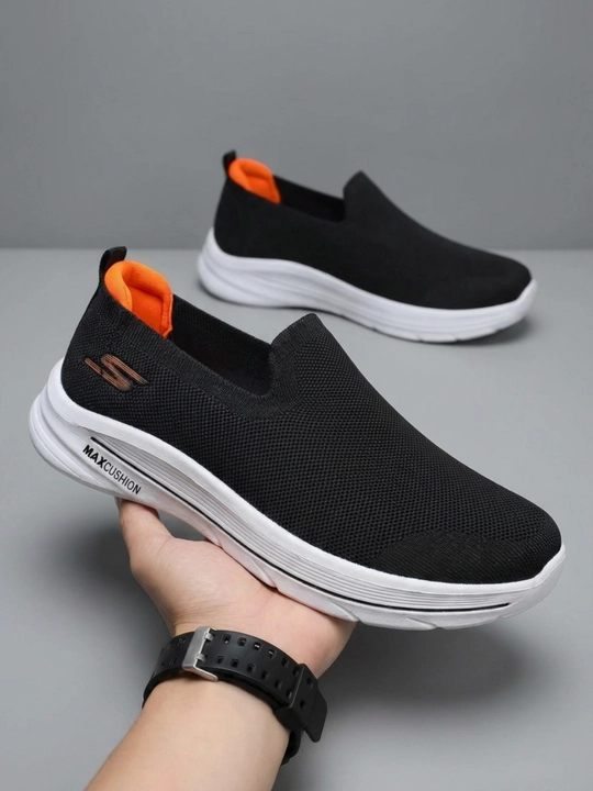 Мужские слипоны  , Max Cushion, дышащие кроссовки для ходьбы на каждый день