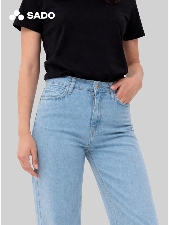 Ayollar jinsilari SADO WIDE LEG, shimlar ayollar, jinsi shimlar ayollar