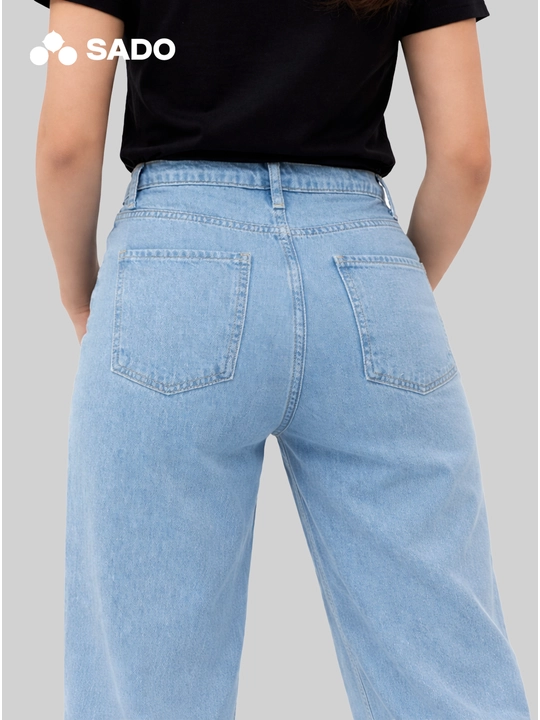 Ayollar jinsilari SADO WIDE LEG, shimlar ayollar, jinsi shimlar ayollar