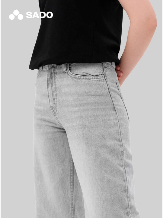 Ayollar jinsilari SADO WIDE LEG, shimlar ayollar, jinsi shimlar ayollar