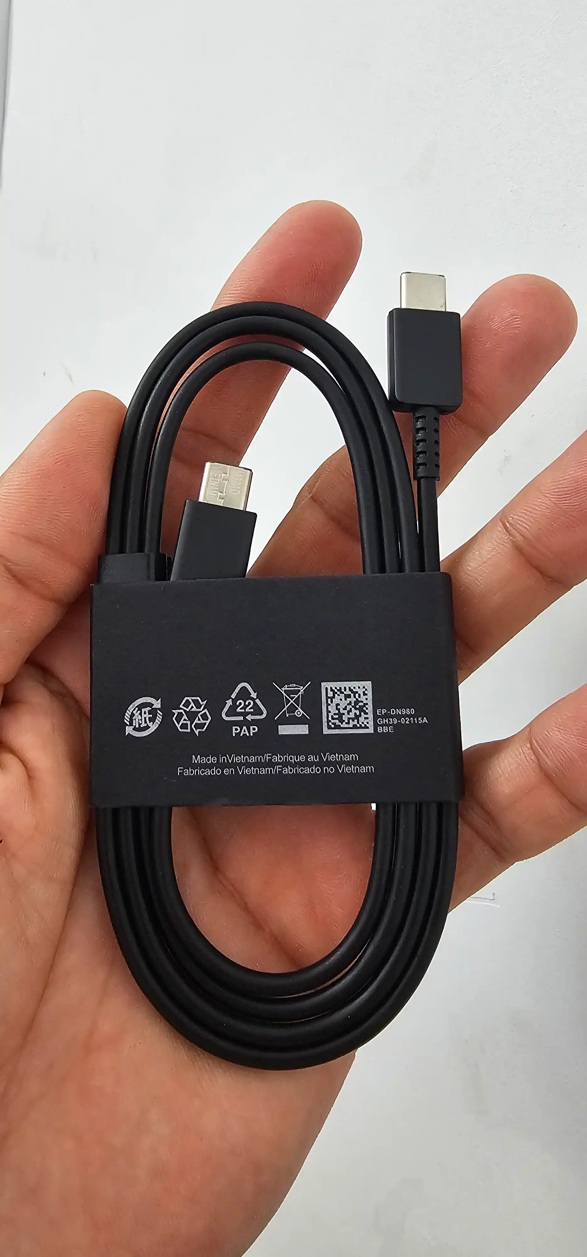 Кабель Type-C to Type-C EP-DW767 Fast Charging для Samsung Xiaomi Honor iPhone 15 16 17