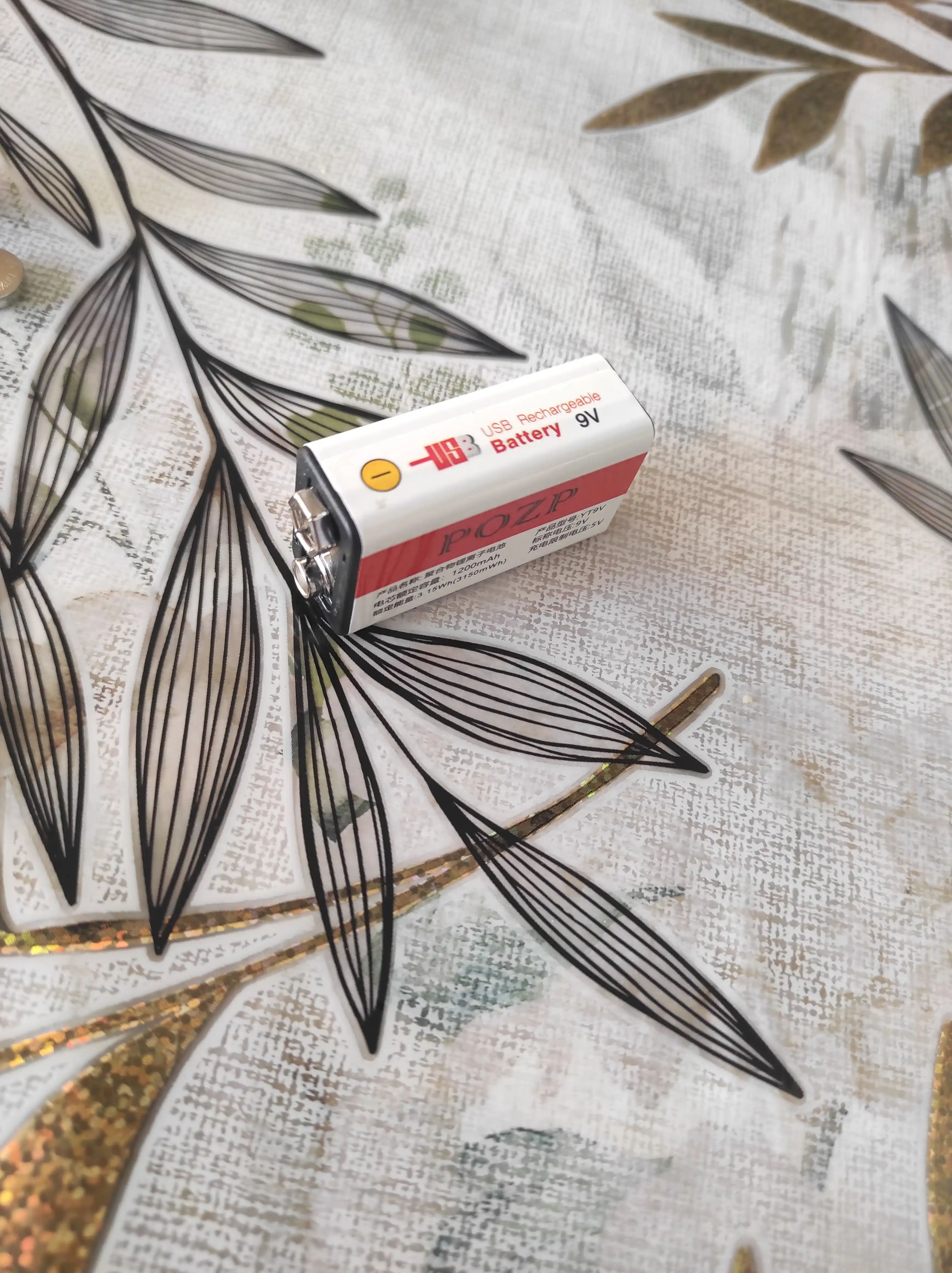 POZP Li-Ion 2960 mAh 1,5V va Li-Ion 1200 mAh 9V akkumulyator batareyasi